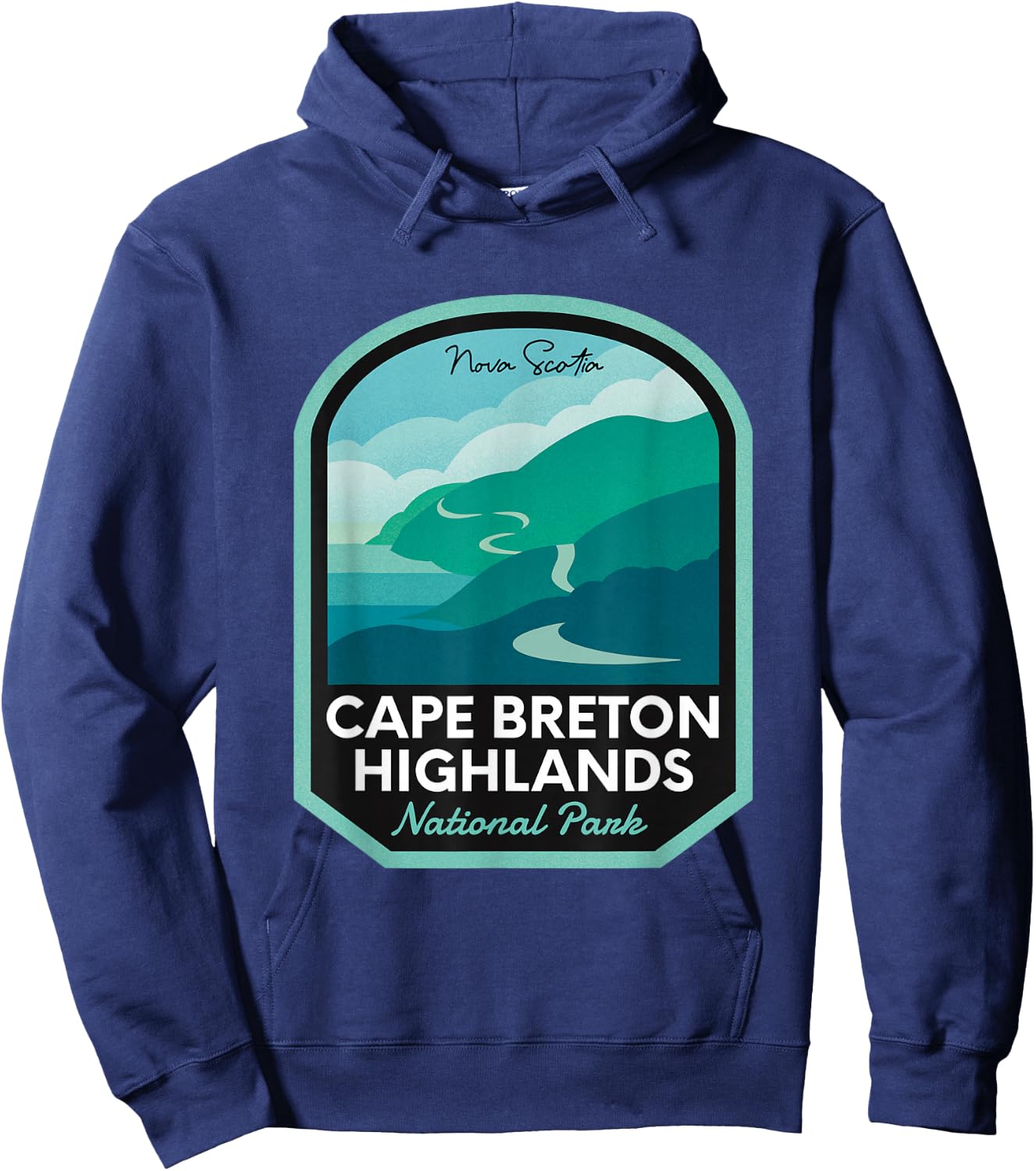 Cape Breton Highlands National Park Hoodie - Hoodie | Navy
