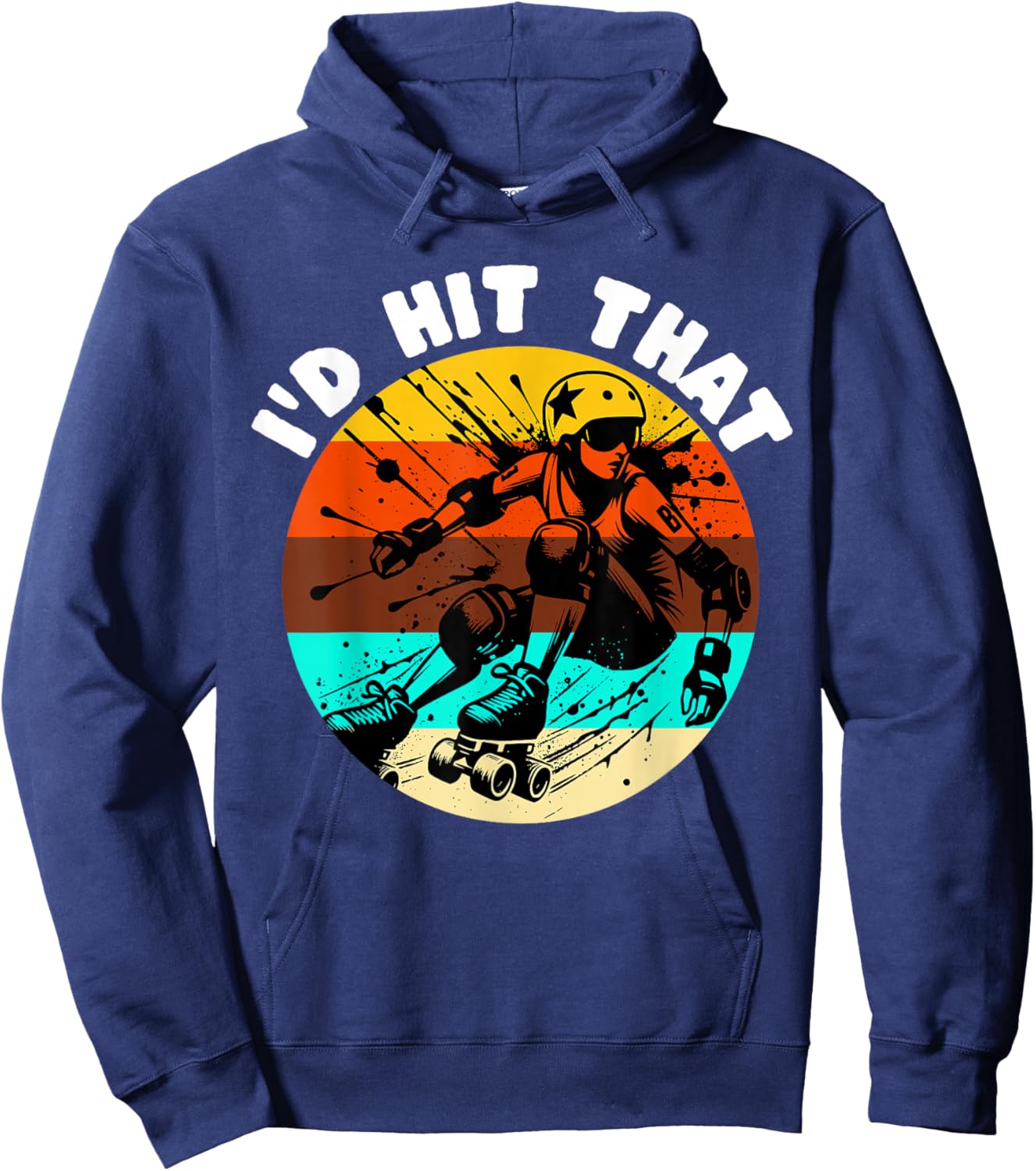 Roller Derby Player Roller Derby Hoodie - Hoodie | Navy
