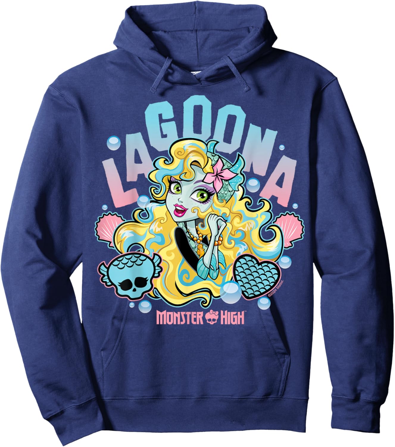 Monster High - Lagoona Blue Hoodie - Hoodie | Navy