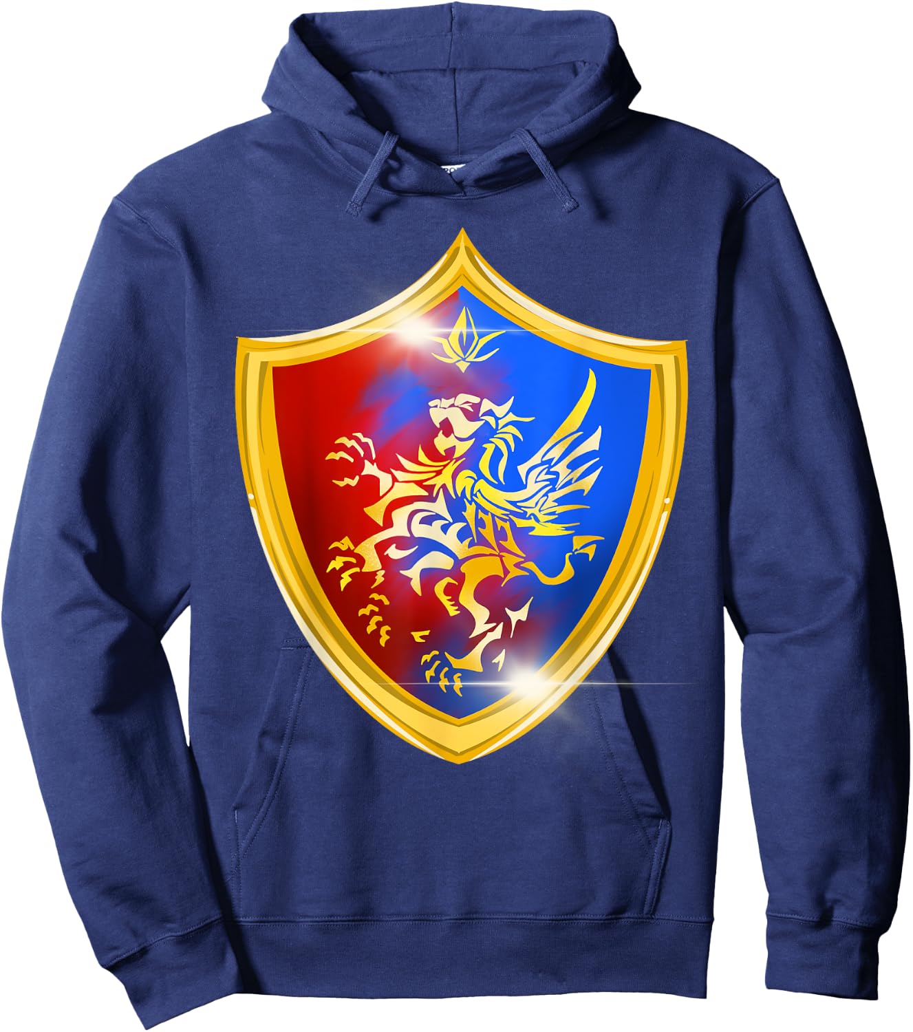 Cute Medieval Halloween Costume | Funny Renaissance DIY Gift Hoodie - Hoodie | Navy