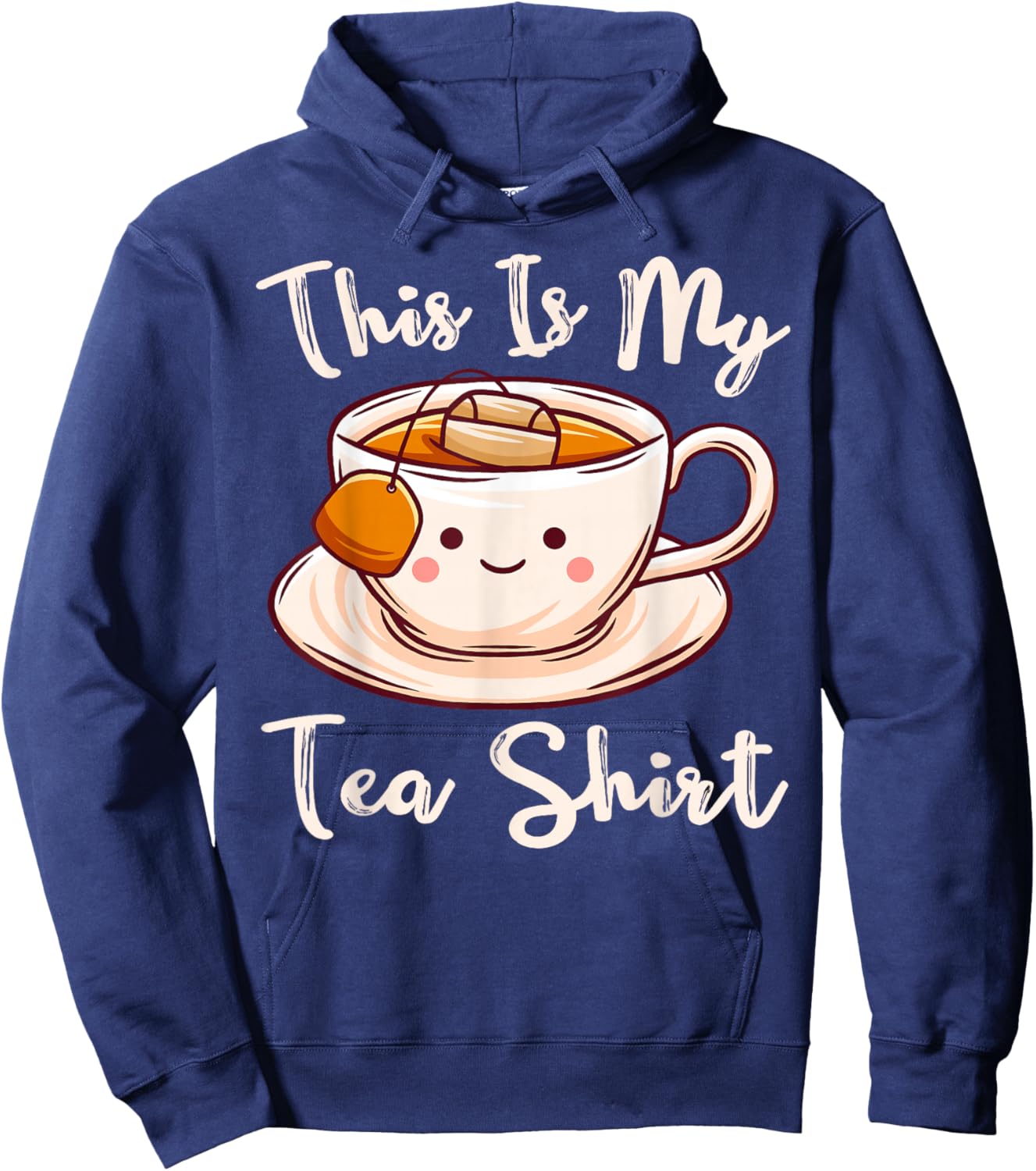 Tea Drinker Tea Lover This Is My Tea Shirt Tea Humor Drinker Hoodie - Hoodie | Navy
