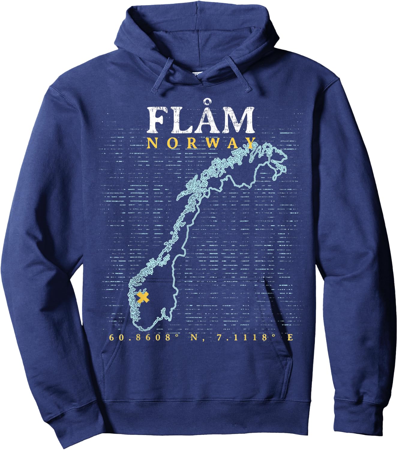 Norway Flåm Hoodie - Hoodie | Navy