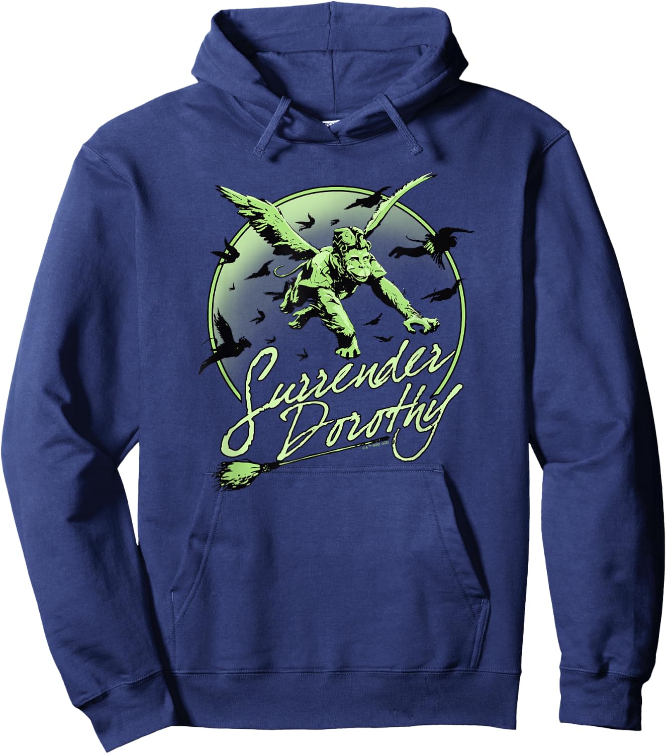The Wizard of Oz Flying Monkey Surrender Dorothy! Hoodie - Hoodie | Navy