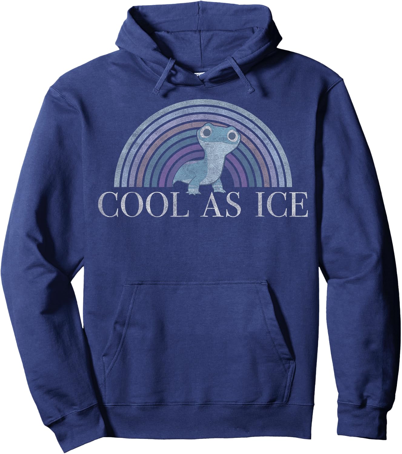 Disney Frozen 2 Bruni The Salamander Cool As Ice Hoodie - Hoodie | Navy