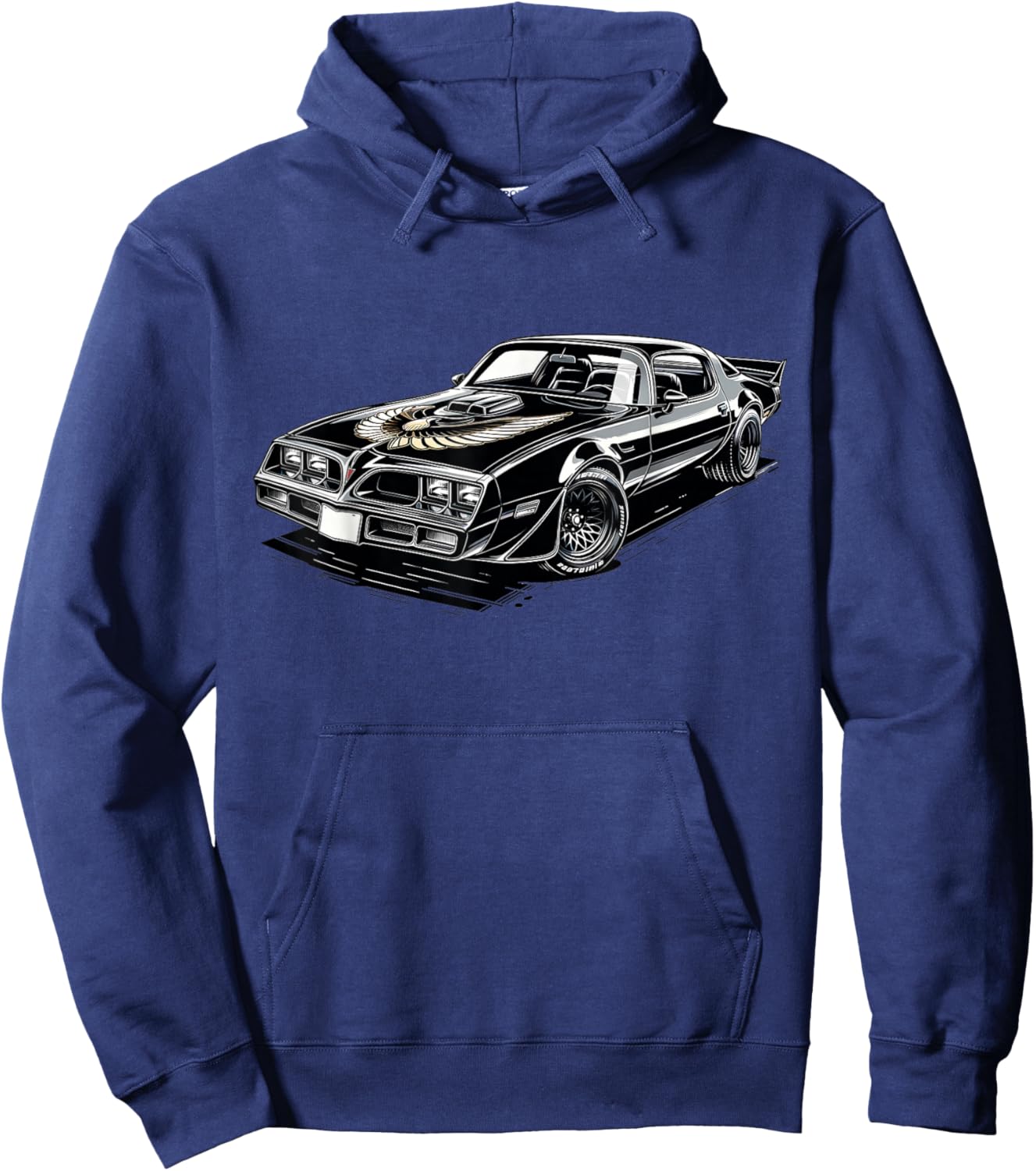 Trans Am Muscle Car American Muscle Trans Am Nation Hoodie - Hoodie | Navy