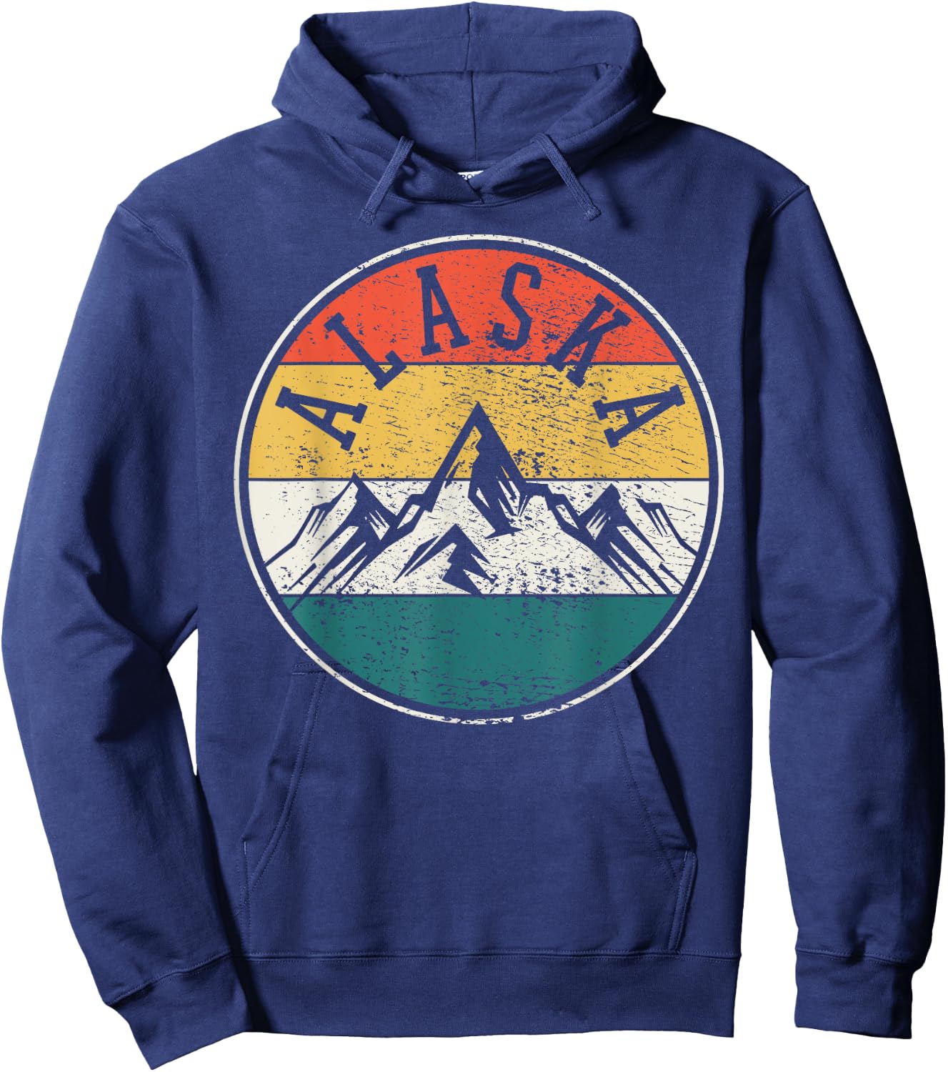 Alaska Vintage Hoodie - Hoodie | Navy