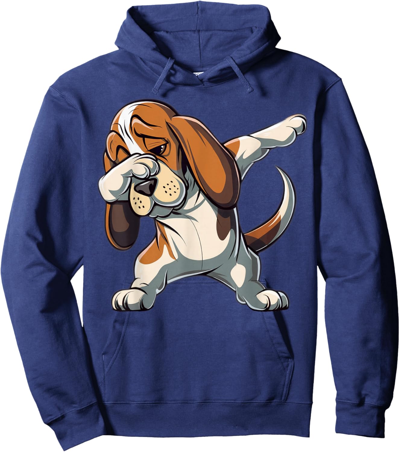 Dabbing Basset Hound Dab Dance Dog Lover Gifts Women Hoodie - Hoodie | Navy