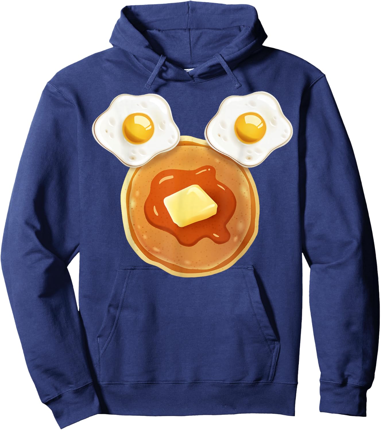 Disney Mickey & Friends Mickey Pancakes & Eggs Ears Hoodie - Hoodie | Navy