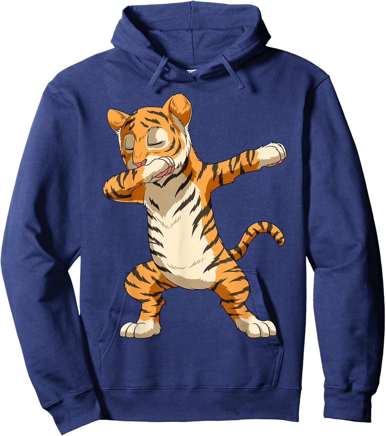 Dabbing Tiger Dab Tiger Dabbing Tiger Lovers Zoo Themed Hoodie - Hoodie | Navy
