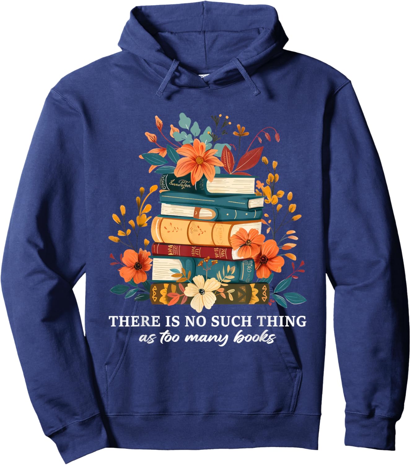 Book Lover Librarian Reading Library Readers Hoodie - Hoodie | Navy