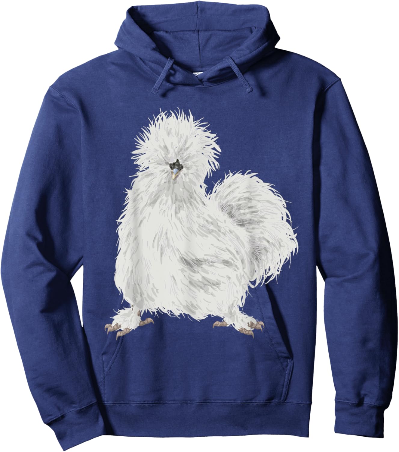 Silkie Chicken Hoodie - Hoodie | Navy