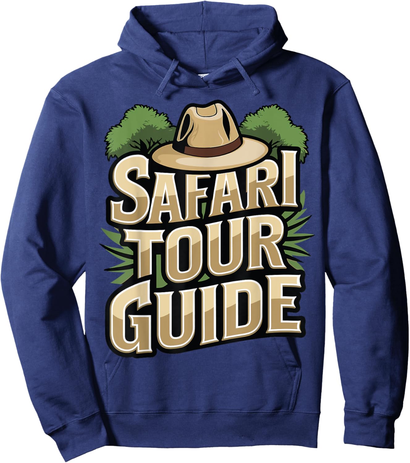 Costume Safari Tour Guide Africa Zoo Outfit Safari Tour Hoodie - Hoodie | Navy