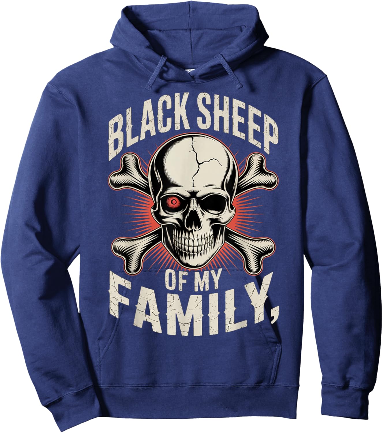 Black Sheep Of My Family Hoodie - Hoodie | Navy
