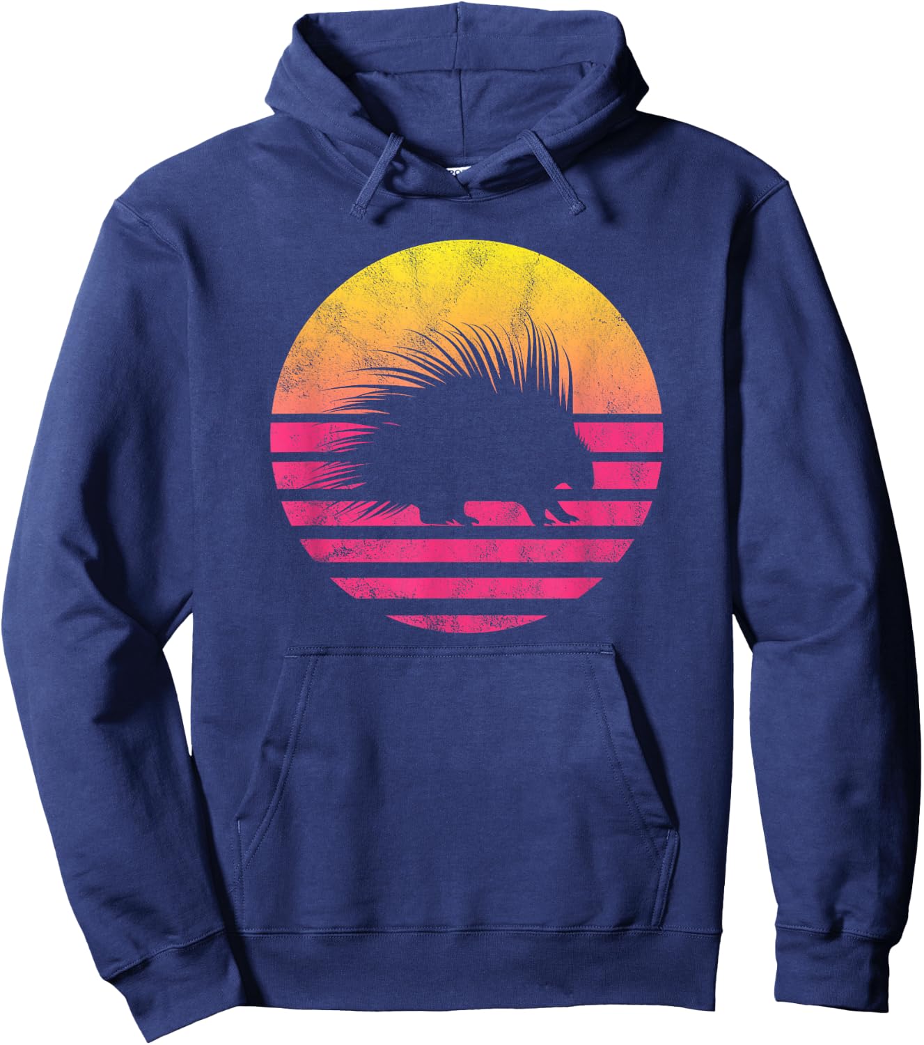 Classic Porcupine Gift Hoodie - Hoodie | Navy