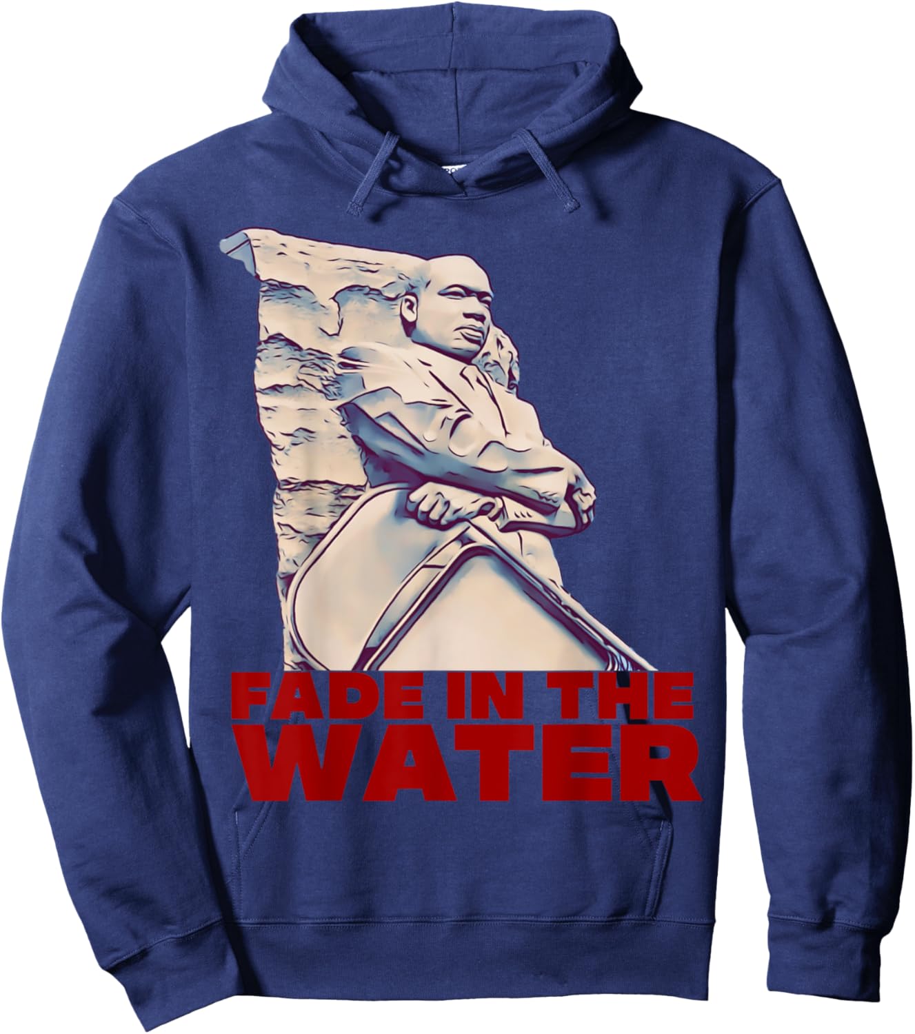 Fade In The Water Montgomery Alabama Riverboat Hoodie - Hoodie | Navy