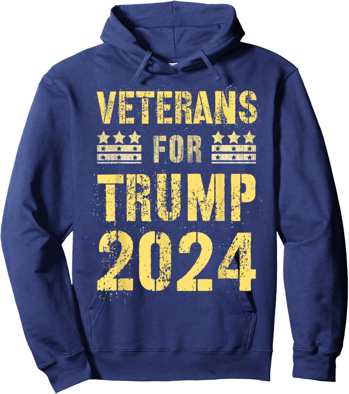 Support VETERANS FOR TRUMP 2024 We Won Took America Back Hoodie - Hoodie | Navy