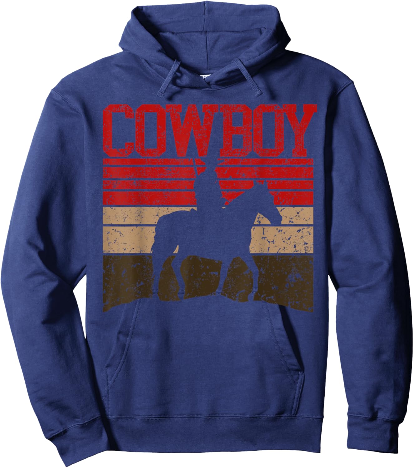 Cowboy Rodeo Horse Country or women Hoodie - Hoodie | Navy