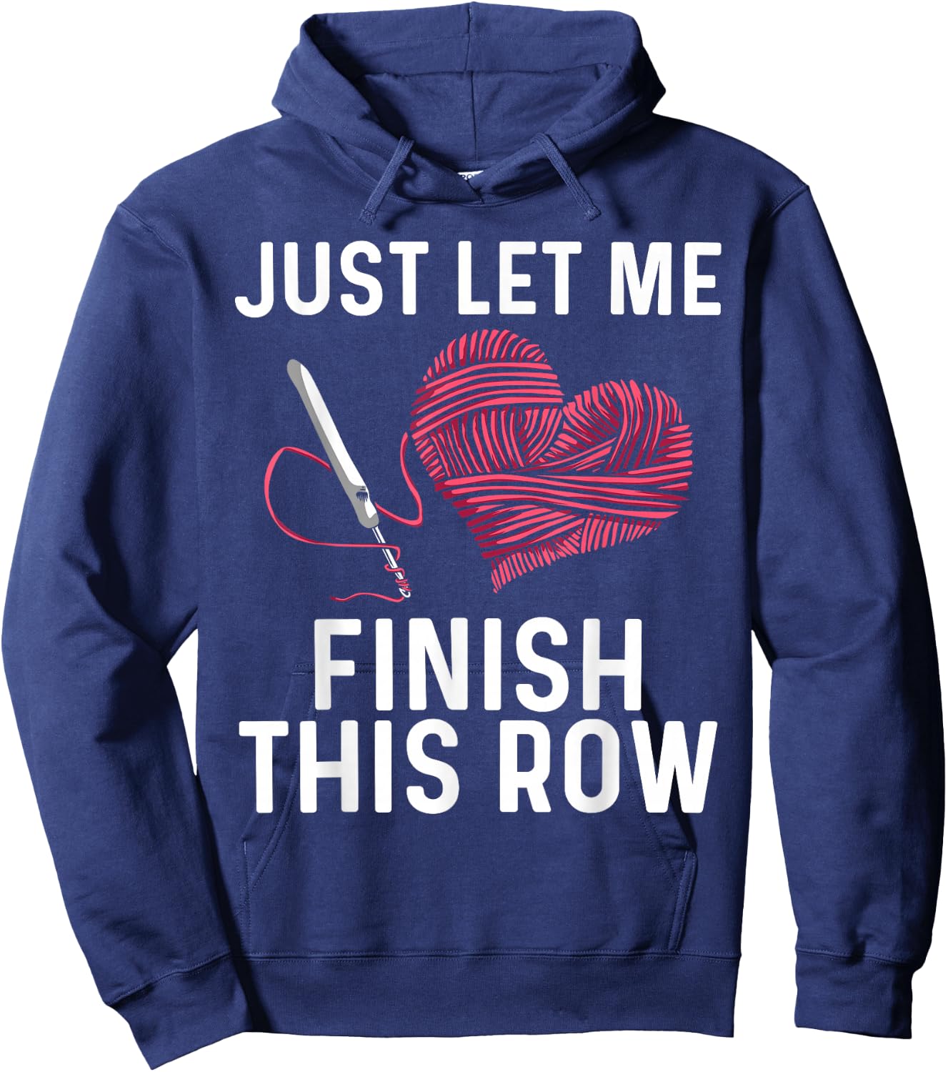 Best Crocheting Art Women Crocheter Crochet Lover Hoodie - Hoodie | Navy