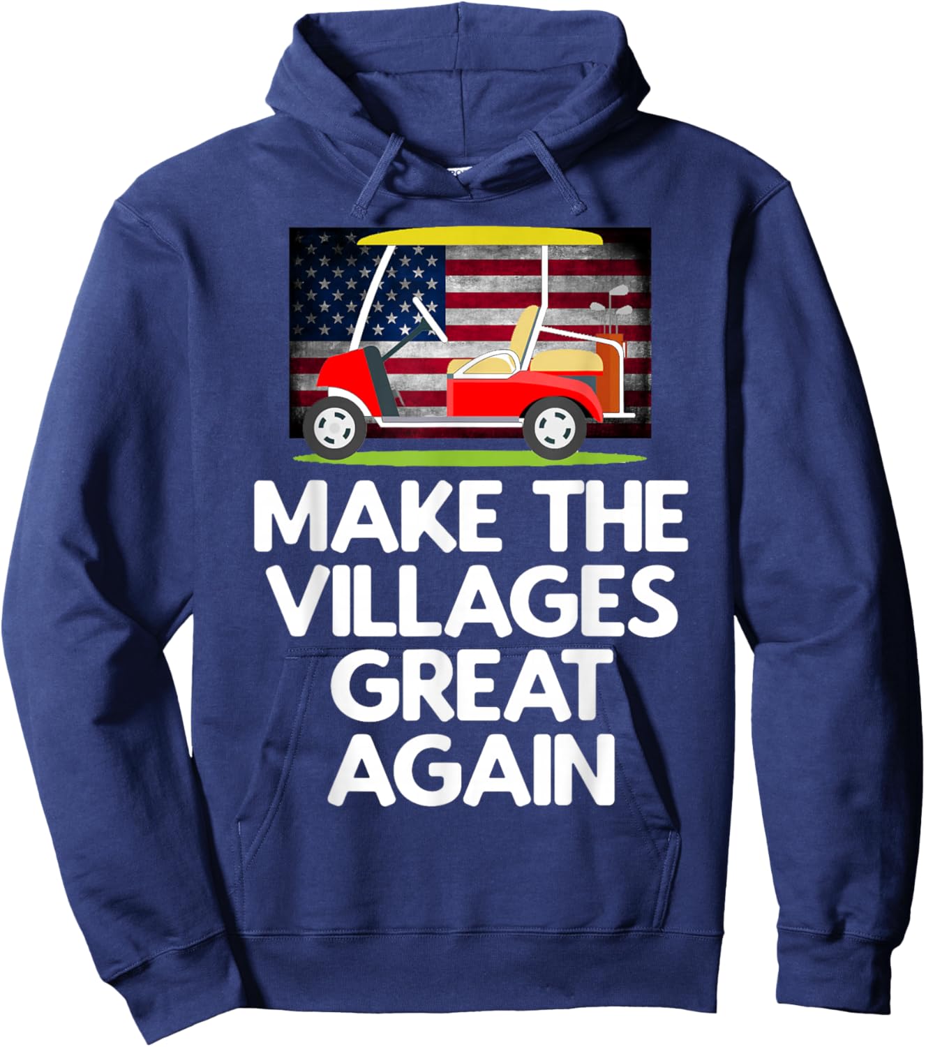 Make The Villages Great Again Hoodie - Hoodie | Navy