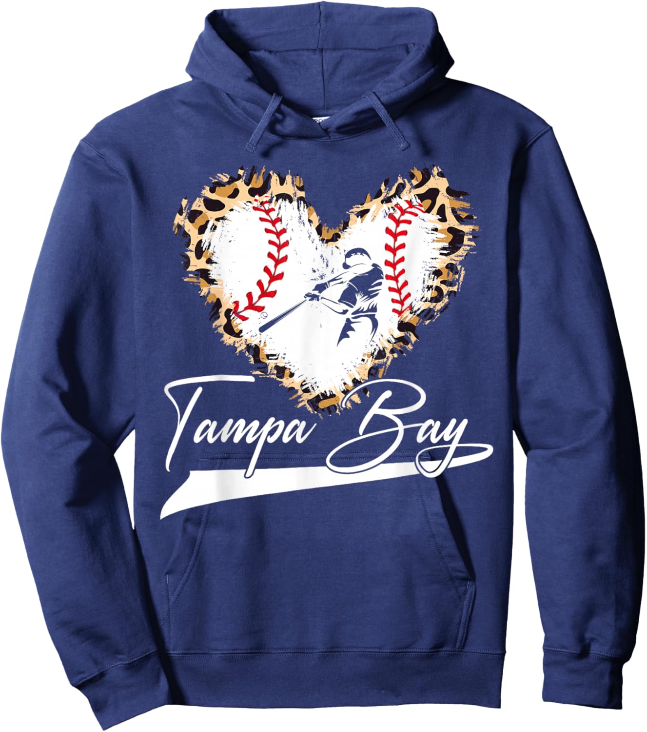 Tamba Bay Souvenir Heart Outfit I Love Tamba Bay Hoodie - Hoodie | Navy