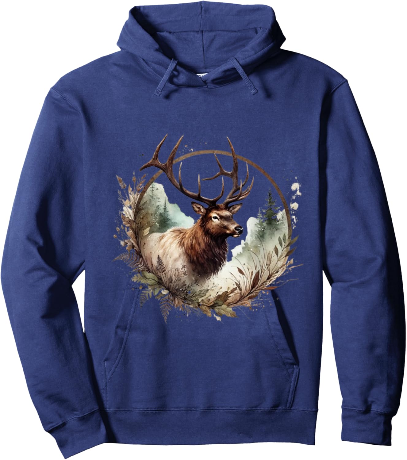 Bull Elk Hoodie - Hoodie | Navy