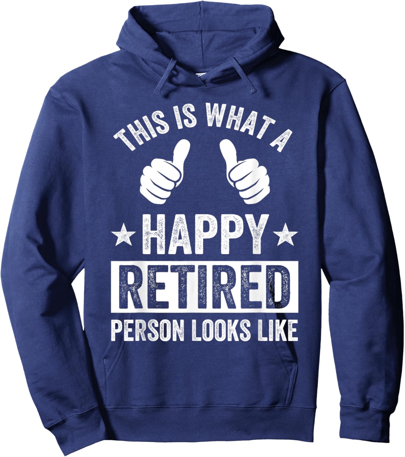 Funny Retirement Retired Men Women Hoodie - Hoodie | Navy
