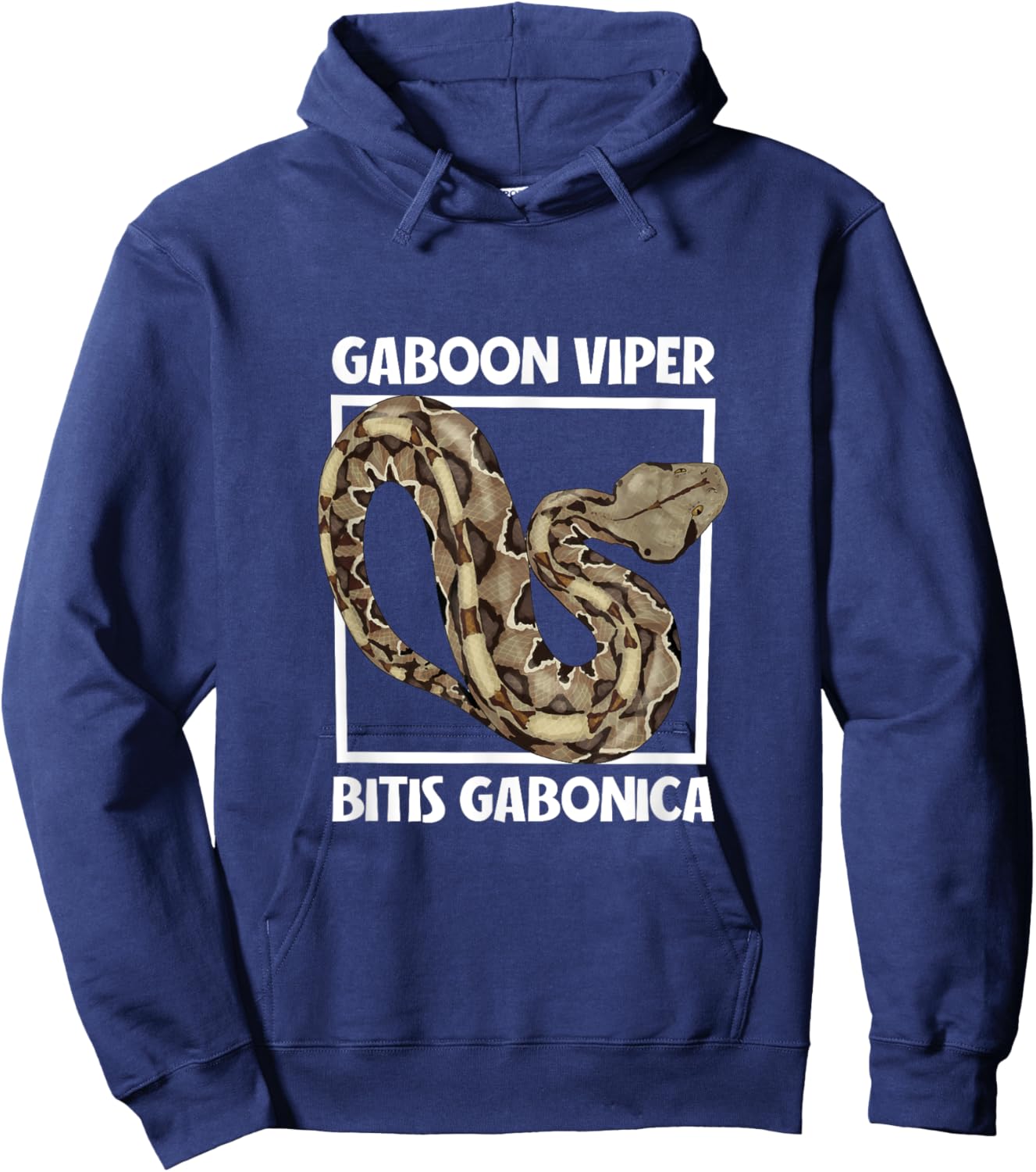 Gaboon Viper Hoodie - Hoodie | Navy