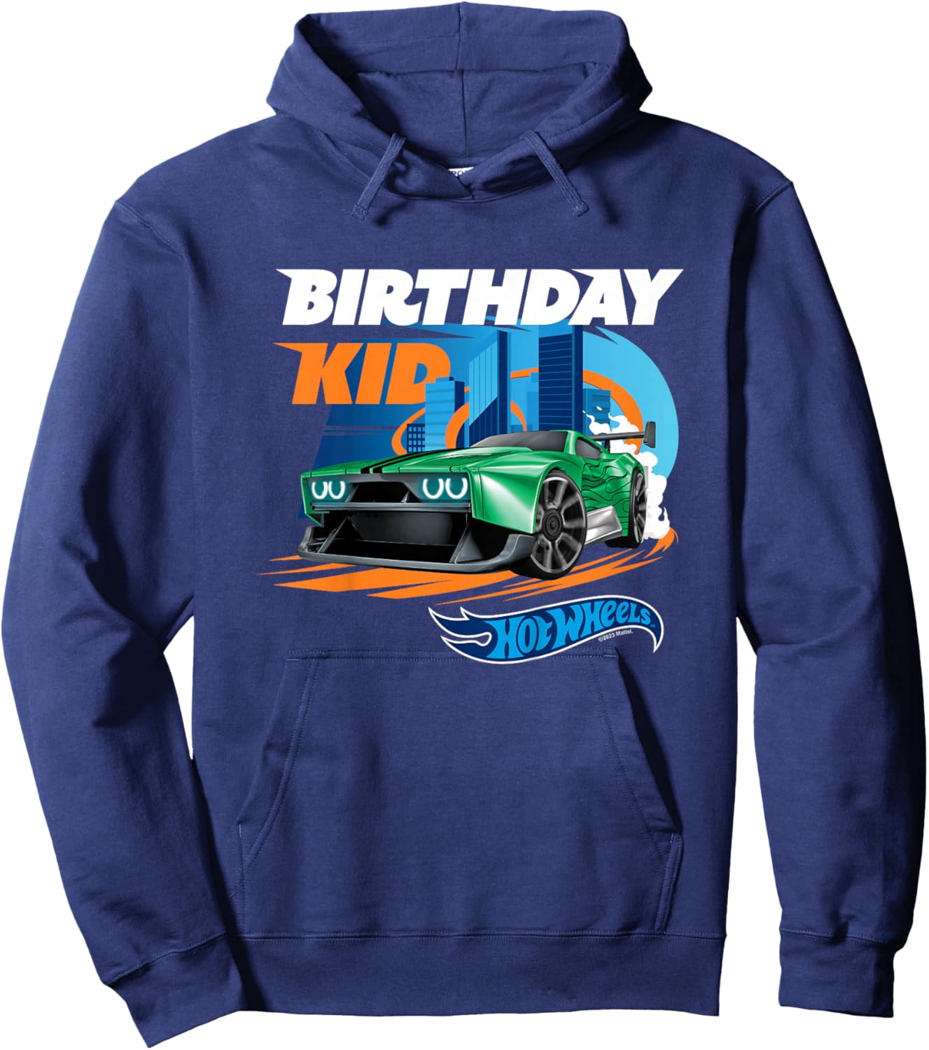 Hot Wheels - Birthday Boy Hoodie - Hoodie | Navy