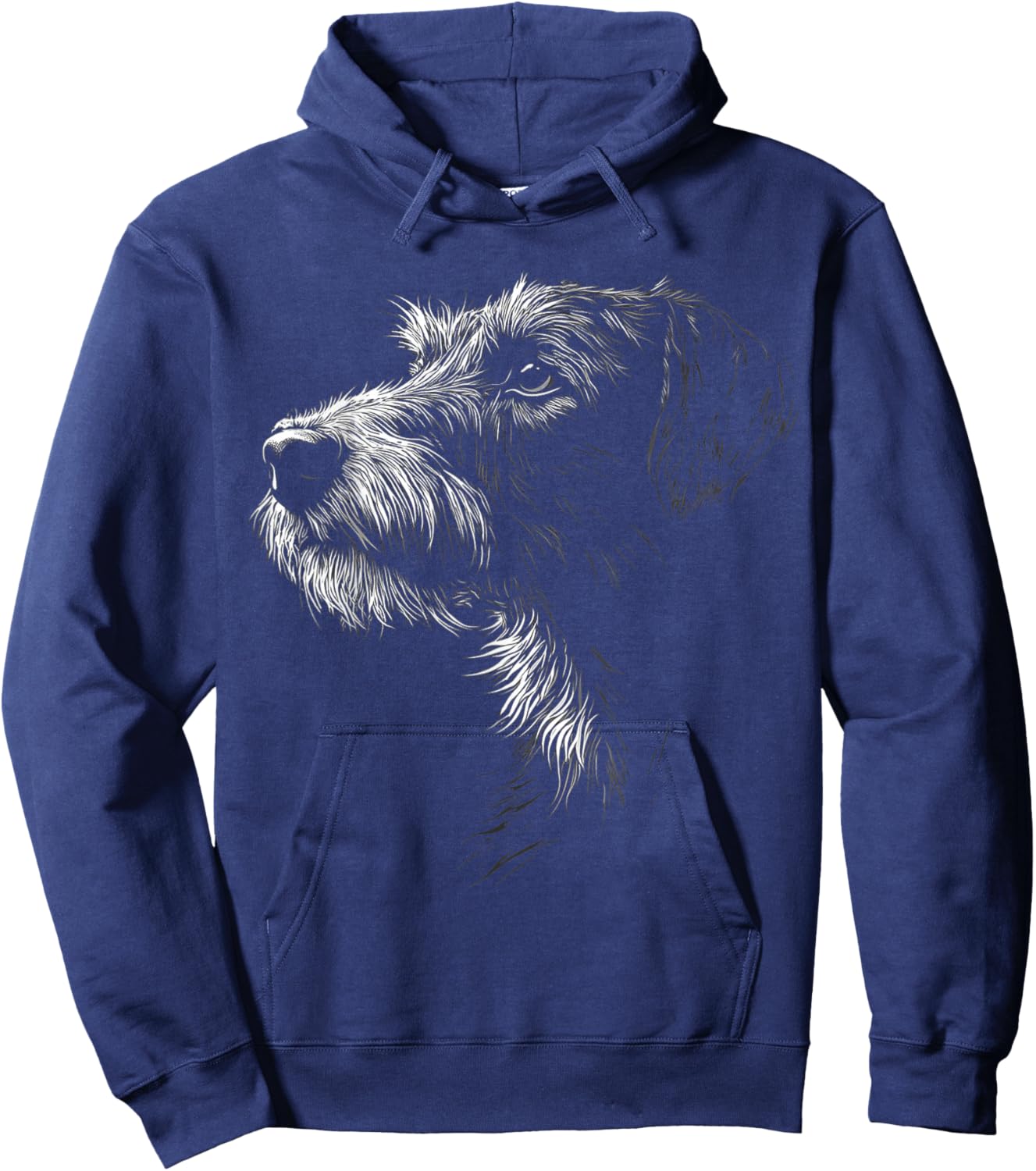 Irish Greyhound Dog Graphic Pet Hoodie - Hoodie | Navy
