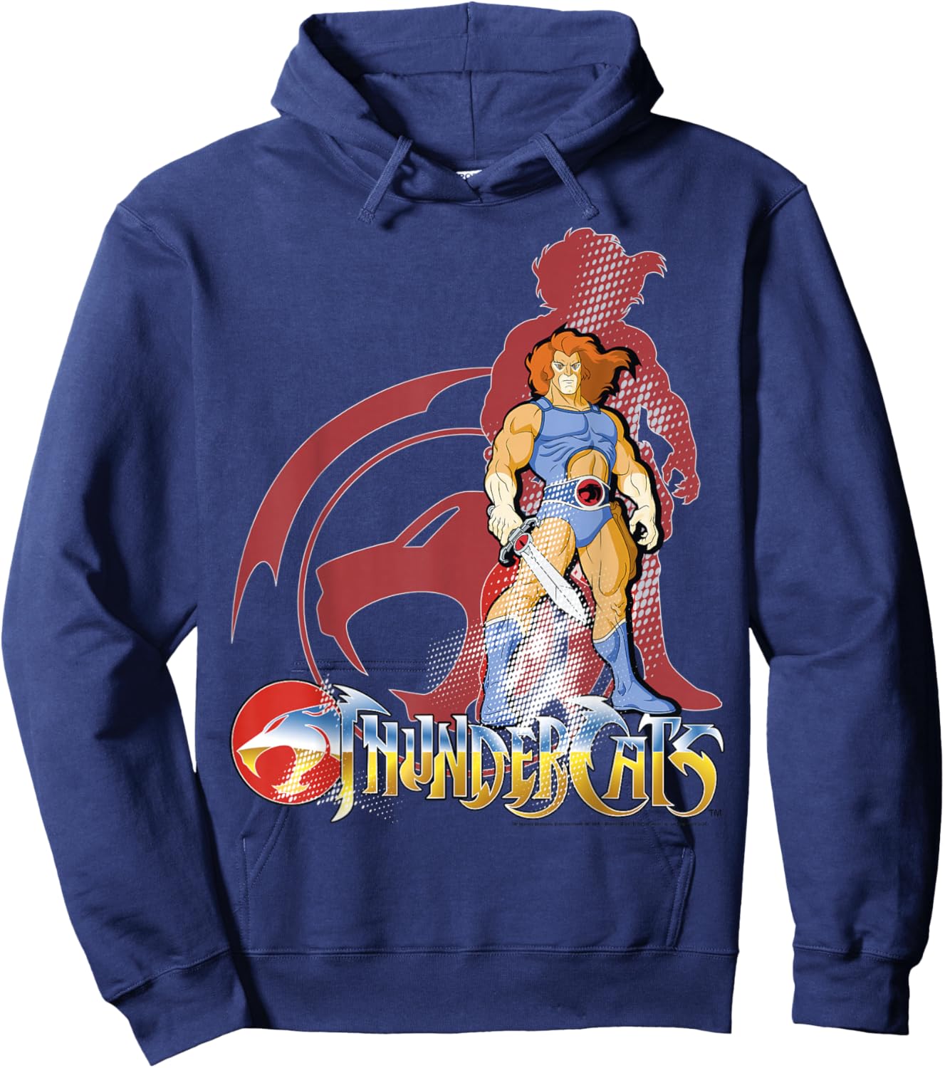 Thundercats Lion-O Logo Hoodie - Hoodie | Navy