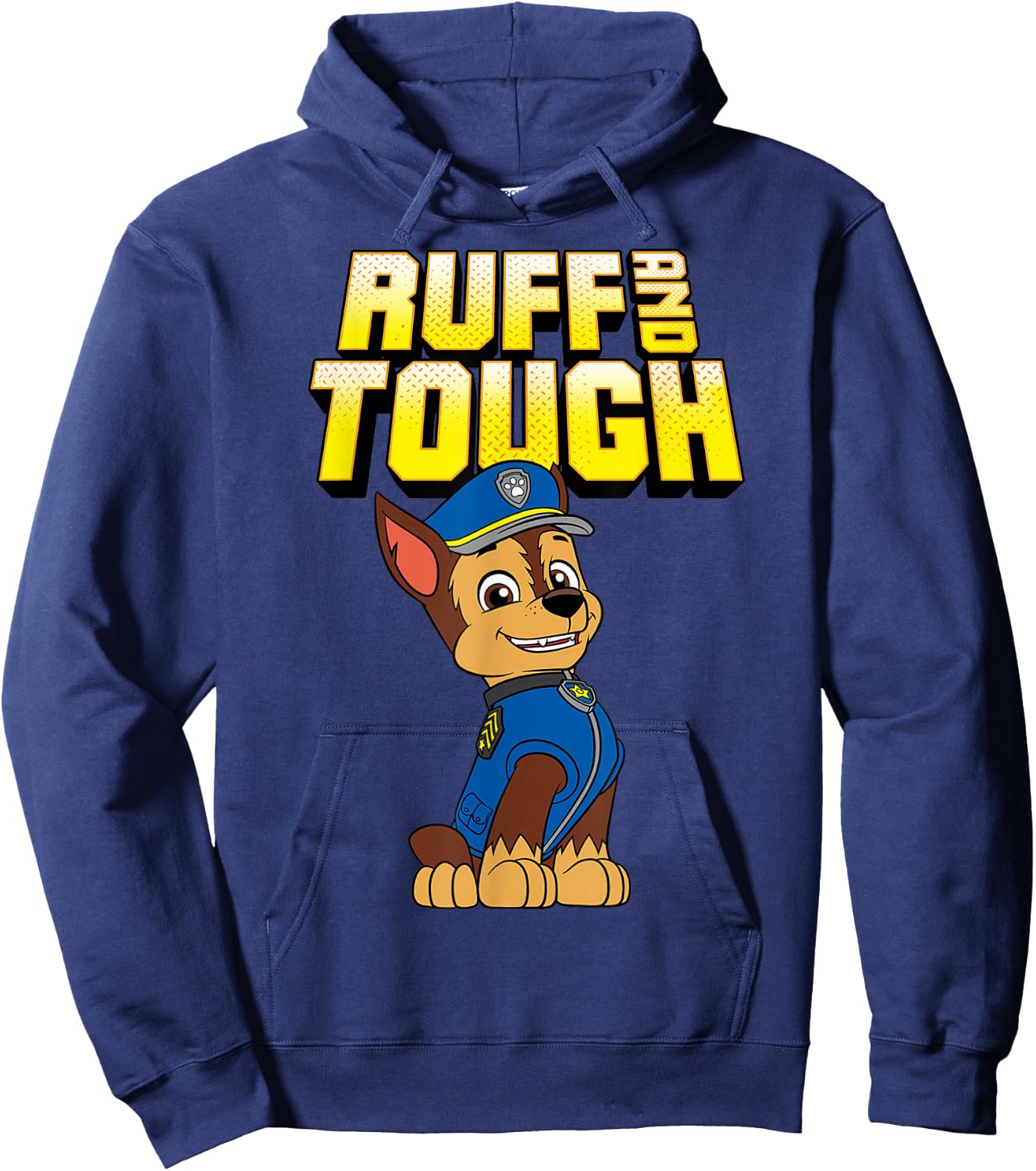 Ruff And Tough Police Pup Chase Hoodie - Hoodie | Navy