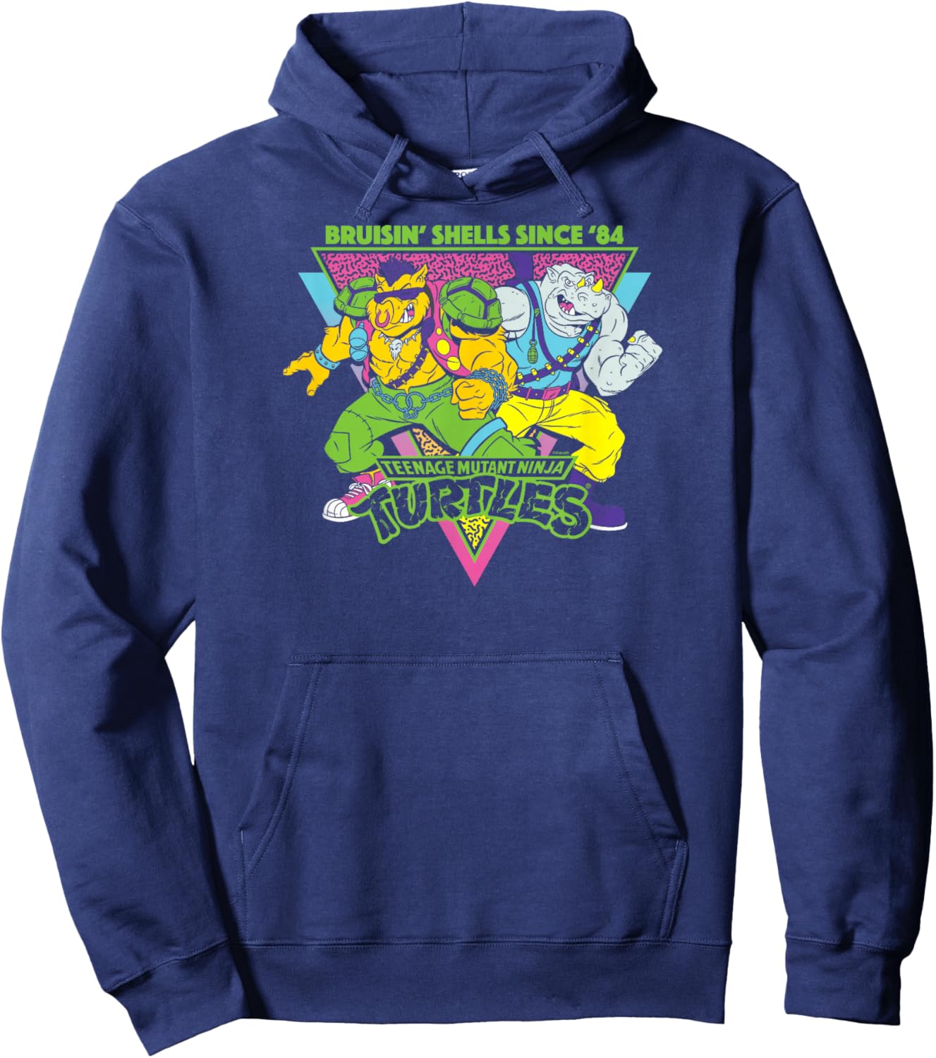Teenage Mutant Ninja Turtles - Bepop and Rocksteady Villains Hoodie - Hoodie | Navy