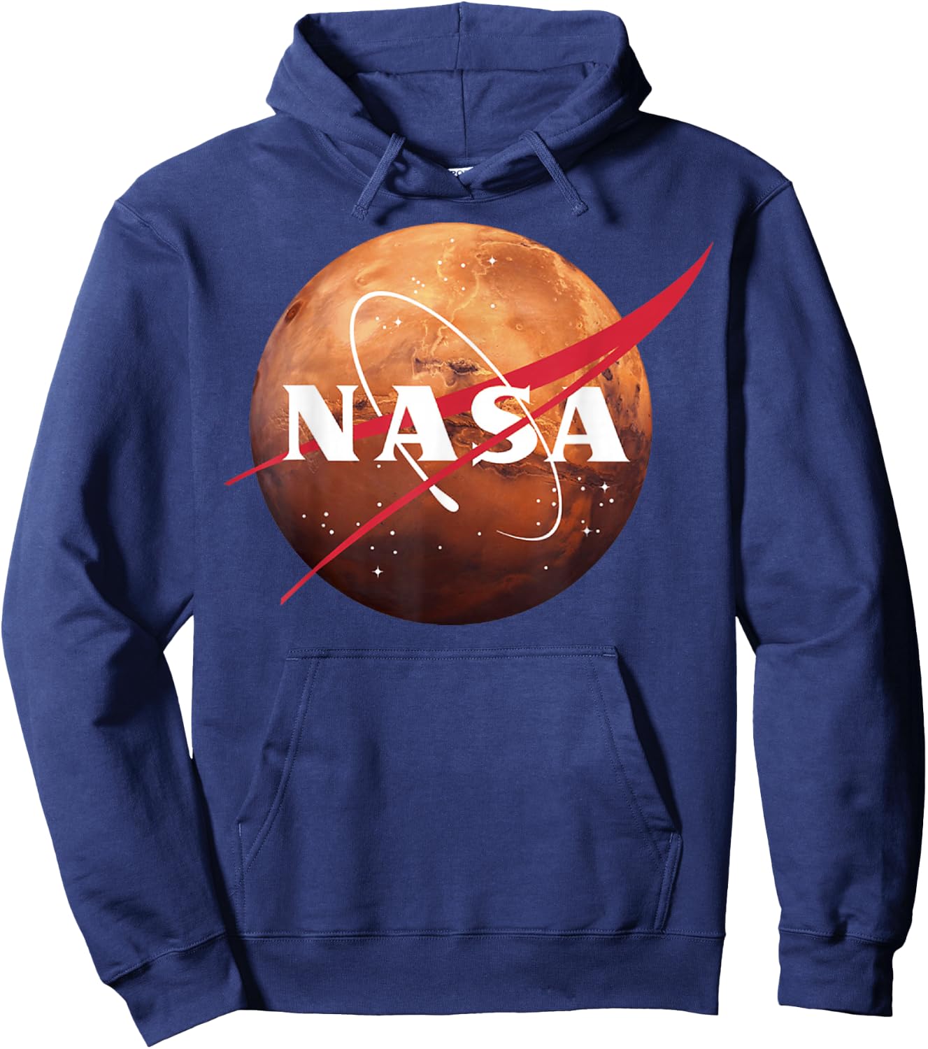 NASA Mars Planet logo Hoodie - Hoodie | Navy