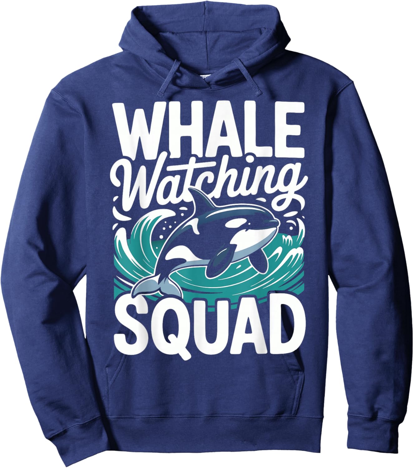 Family Whale Watching Tour Hoodie - Hoodie | Navy