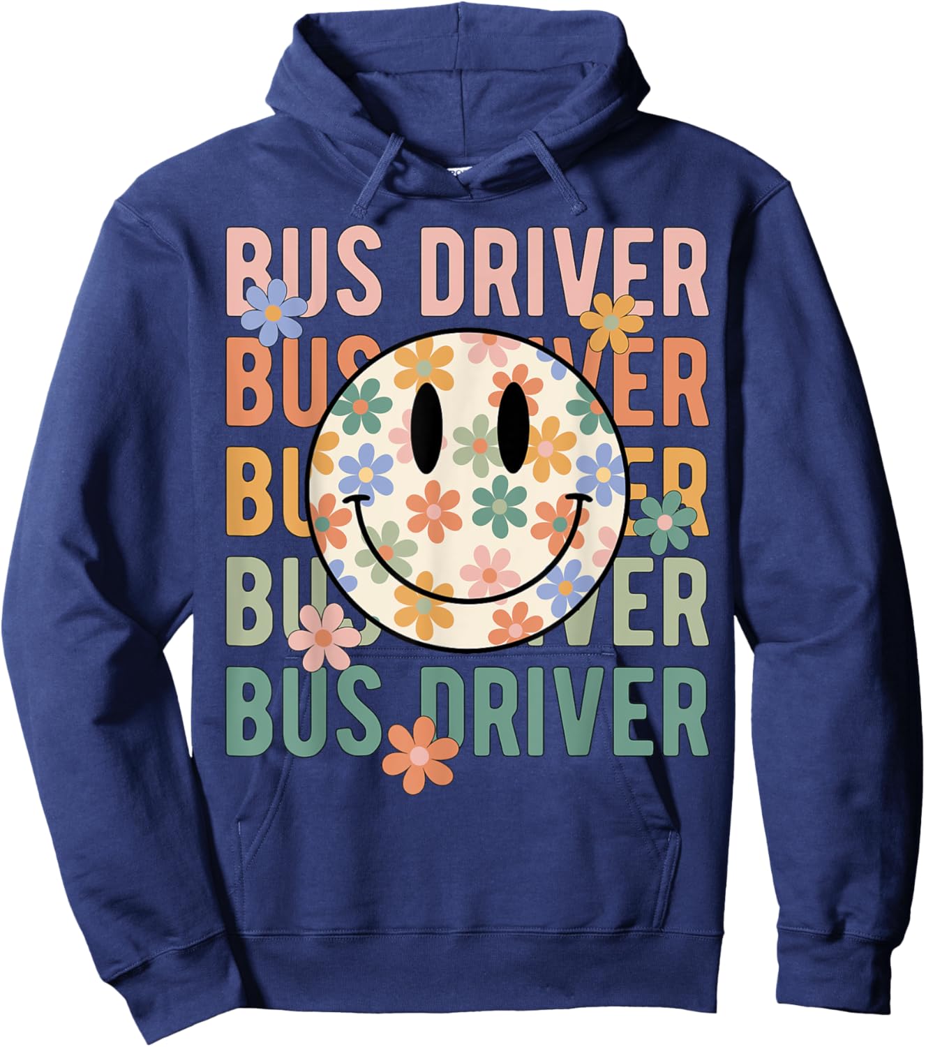 Bus Driver Appreciation Gifts For School Bus Driver Hoodie - Hoodie | Navy