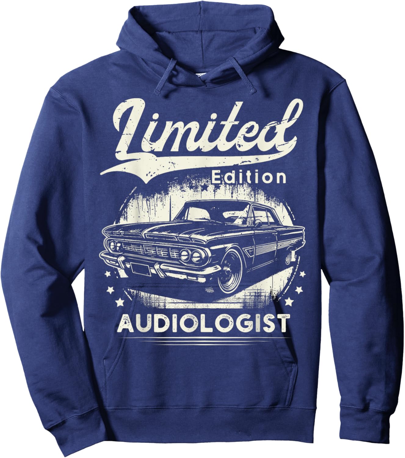 Audiologist Job classic car Birthday Worker Professional Hoodie - Hoodie | Navy