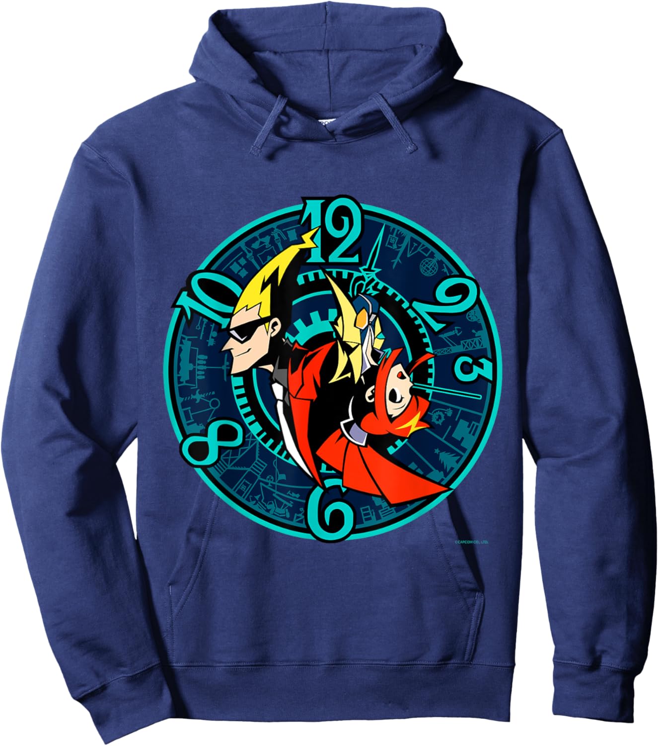 GHOST TRICK Key Art (B) Hoodie - Hoodie | Navy