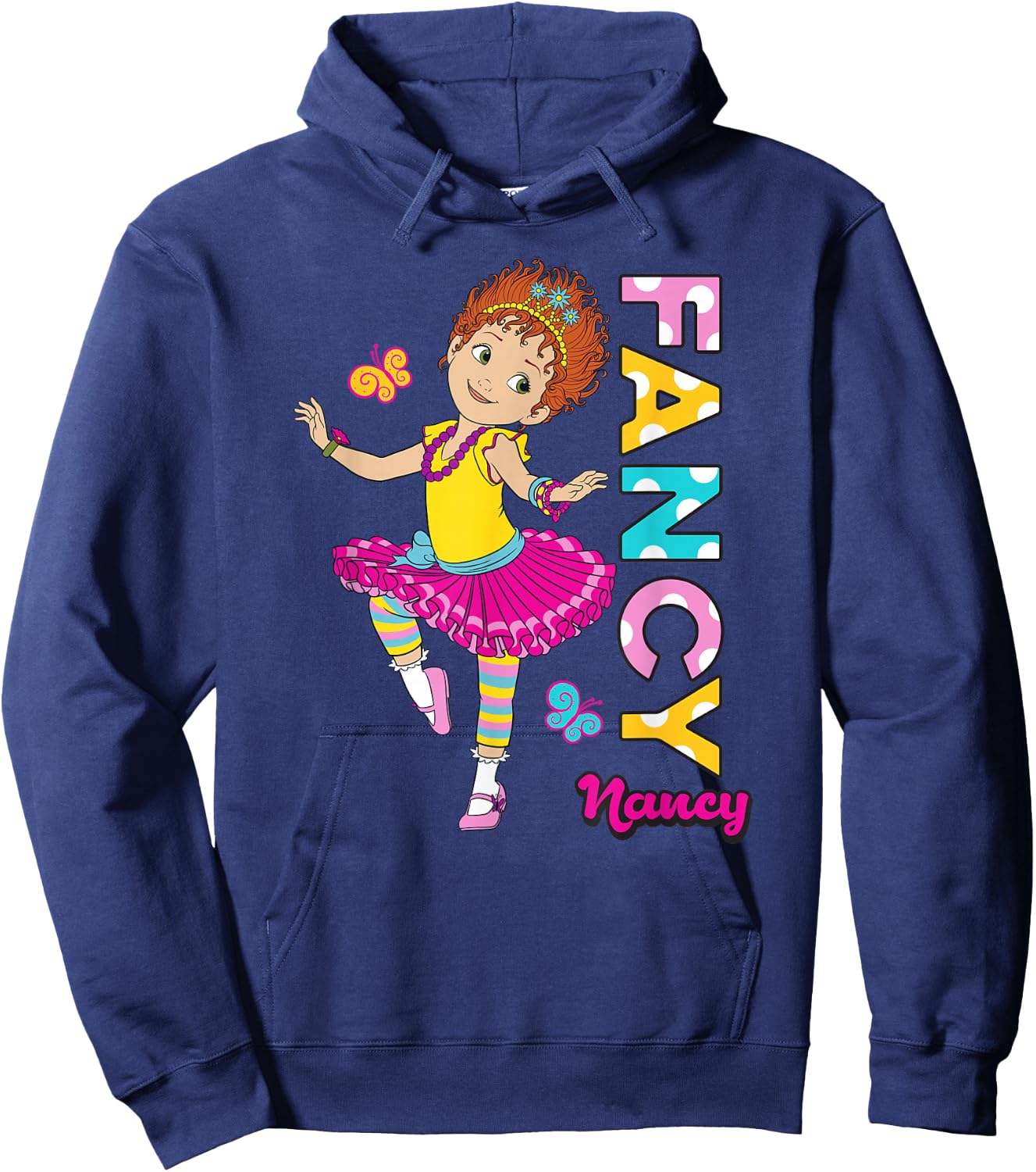 Disney - Fancy Nancy Dancing with Nancy Hoodie - Hoodie | Navy