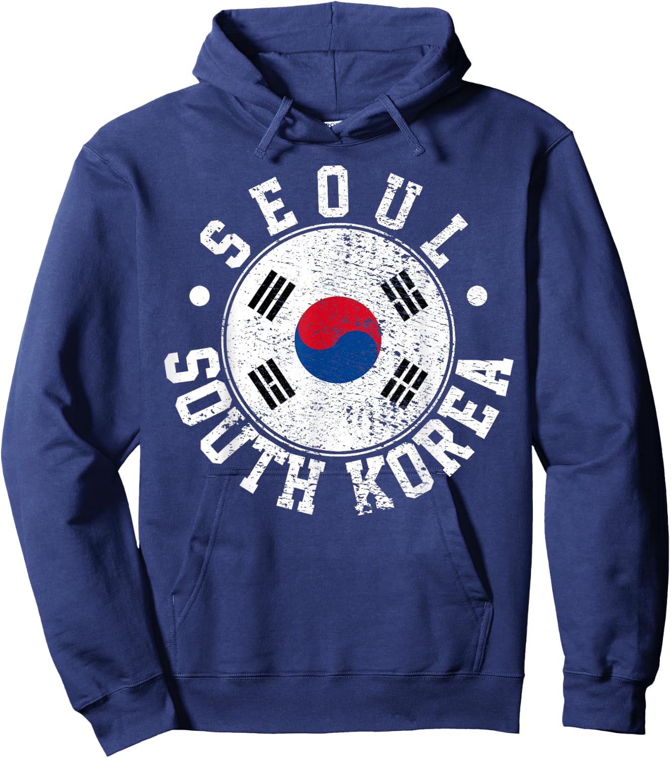 Seoul South Korea Hoodie - Hoodie | Navy