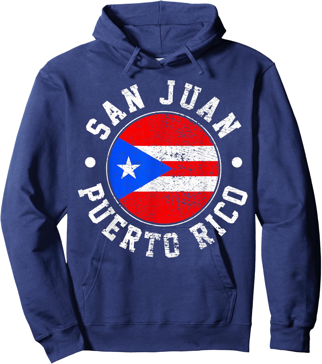 San Juan Puerto Rico Hoodie - Hoodie | Navy