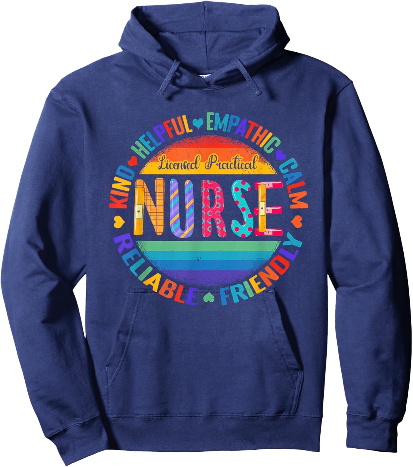 Licensed Practical Nurse Appreciation Week Healthcare LPN Hoodie - Hoodie | Navy