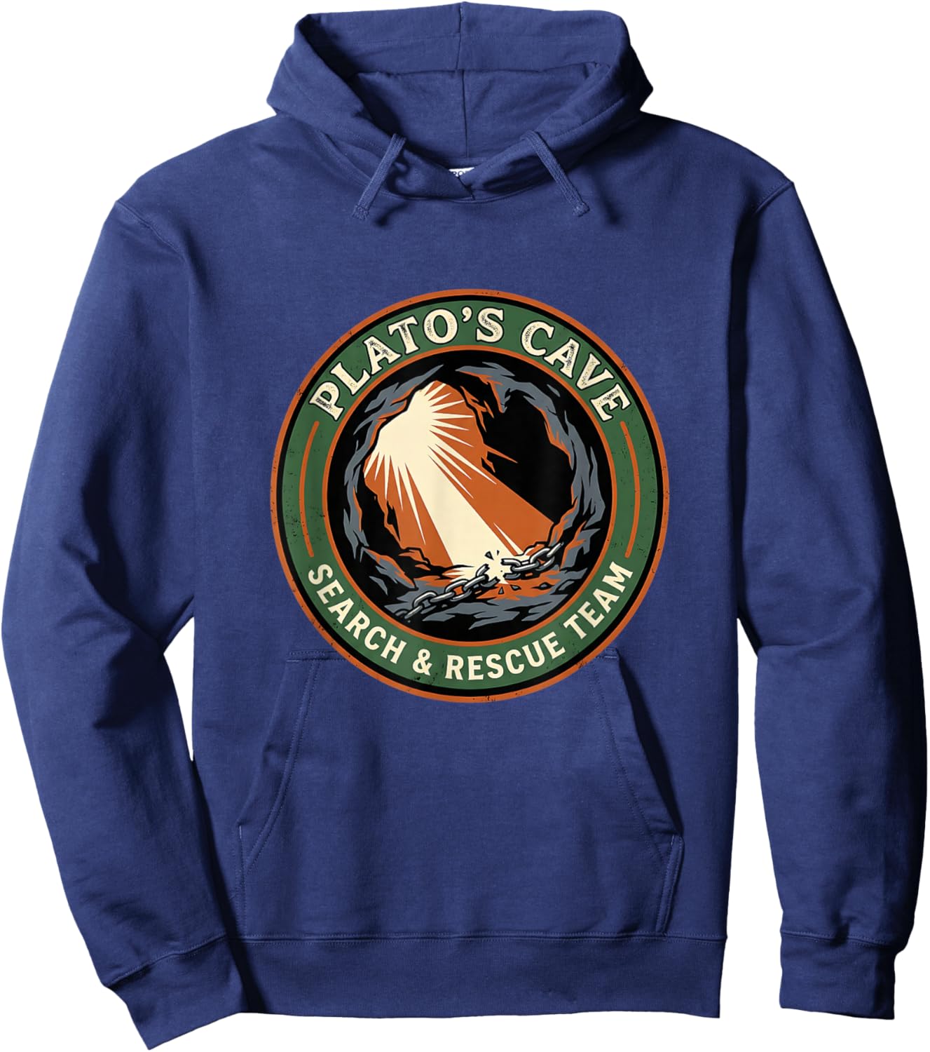 T-Shirt Hoodie - Hoodie | Navy