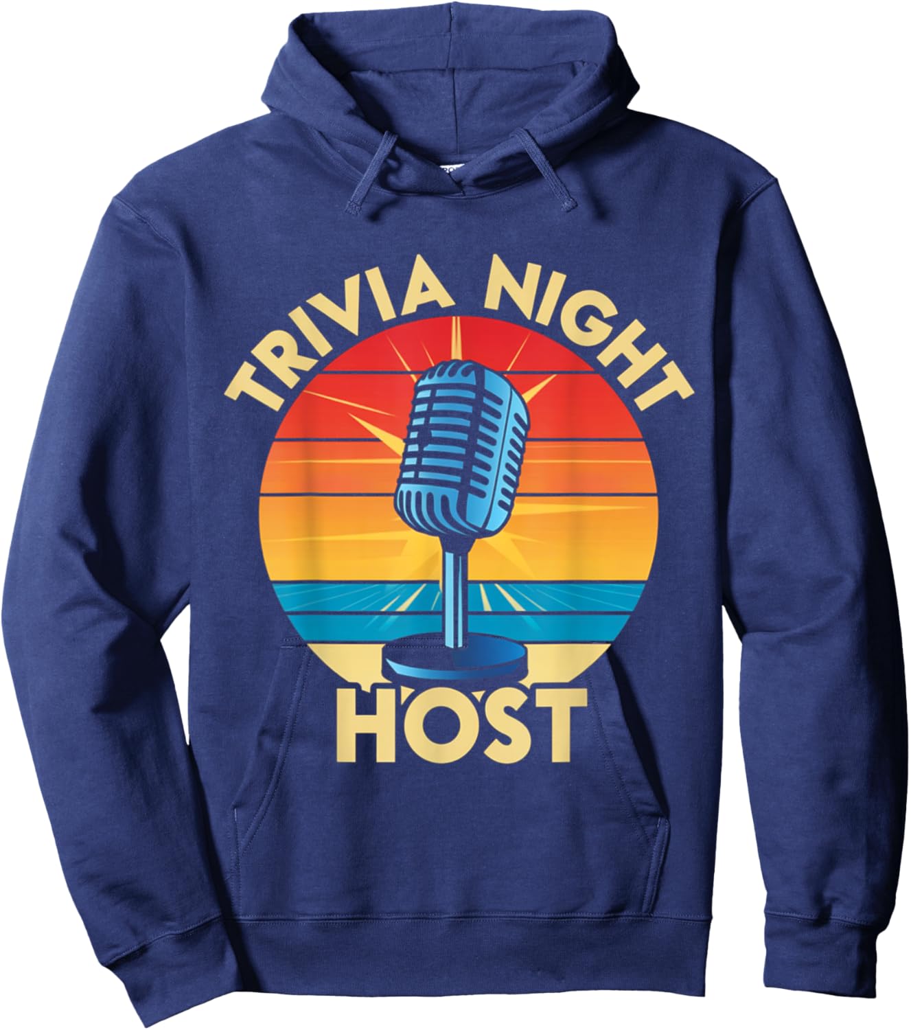 Trivia Night Squad Trivia Night Host Trivia Players Team Hoodie - Hoodie | Navy