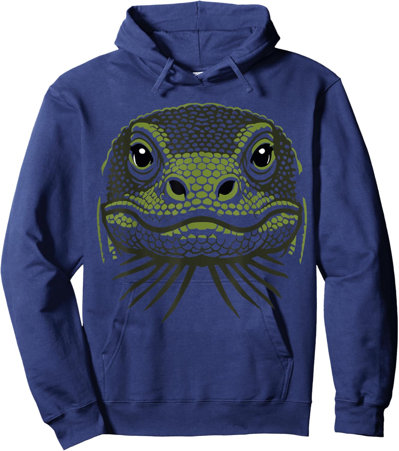 Funny Komodo dragon costume, Komodo dragon face costume Hoodie - Hoodie | Navy