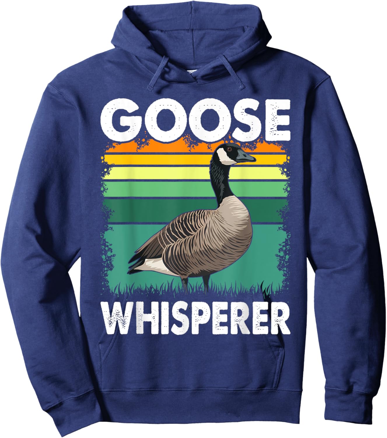 Canadian Goose Whisperer Funny Cute Bird Hunter Animal Hoodie - Hoodie | Navy