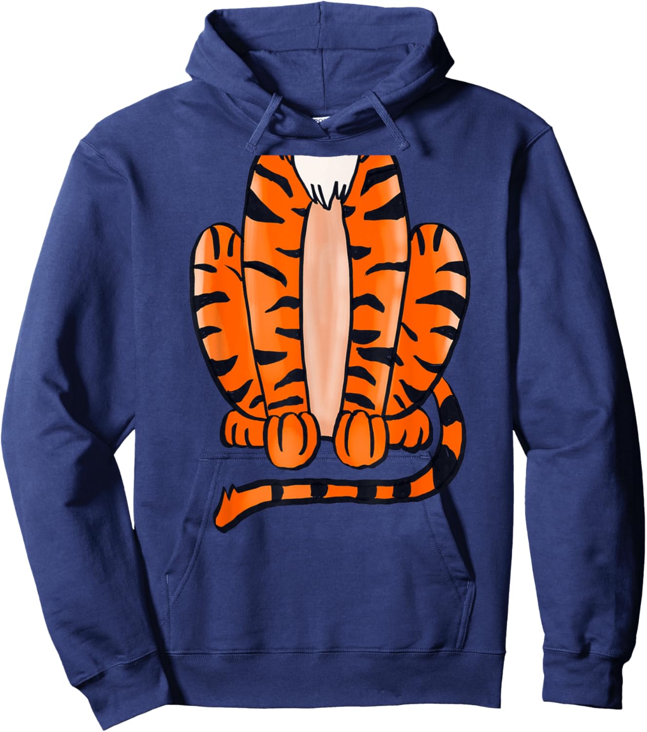Tiger Halloween Costume - Cute Pretend Tiger Outfit Hoodie - Hoodie | Navy