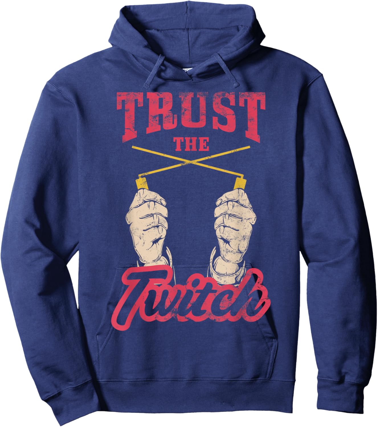 Trust The Twitch, Dowsing Hoodie - Hoodie | Navy
