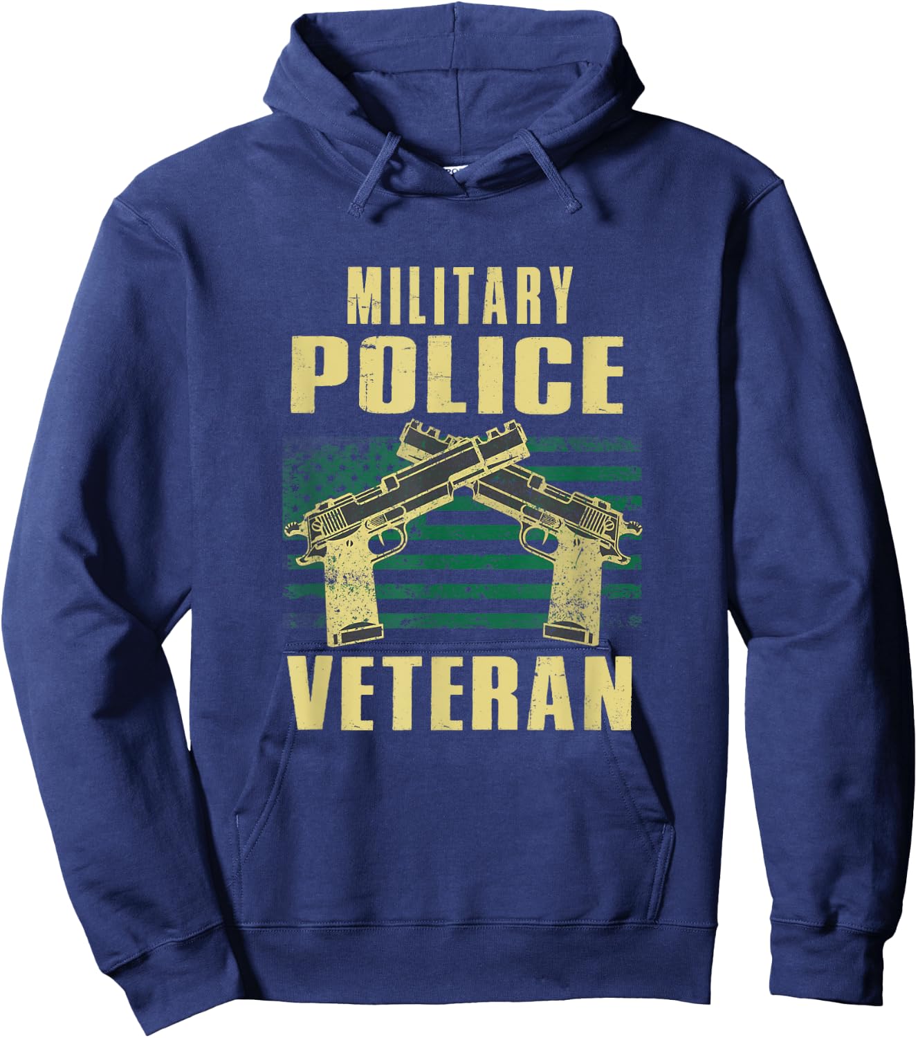 Military Police Veteran America Patriot Cop Military Veteran Hoodie - Hoodie | Navy