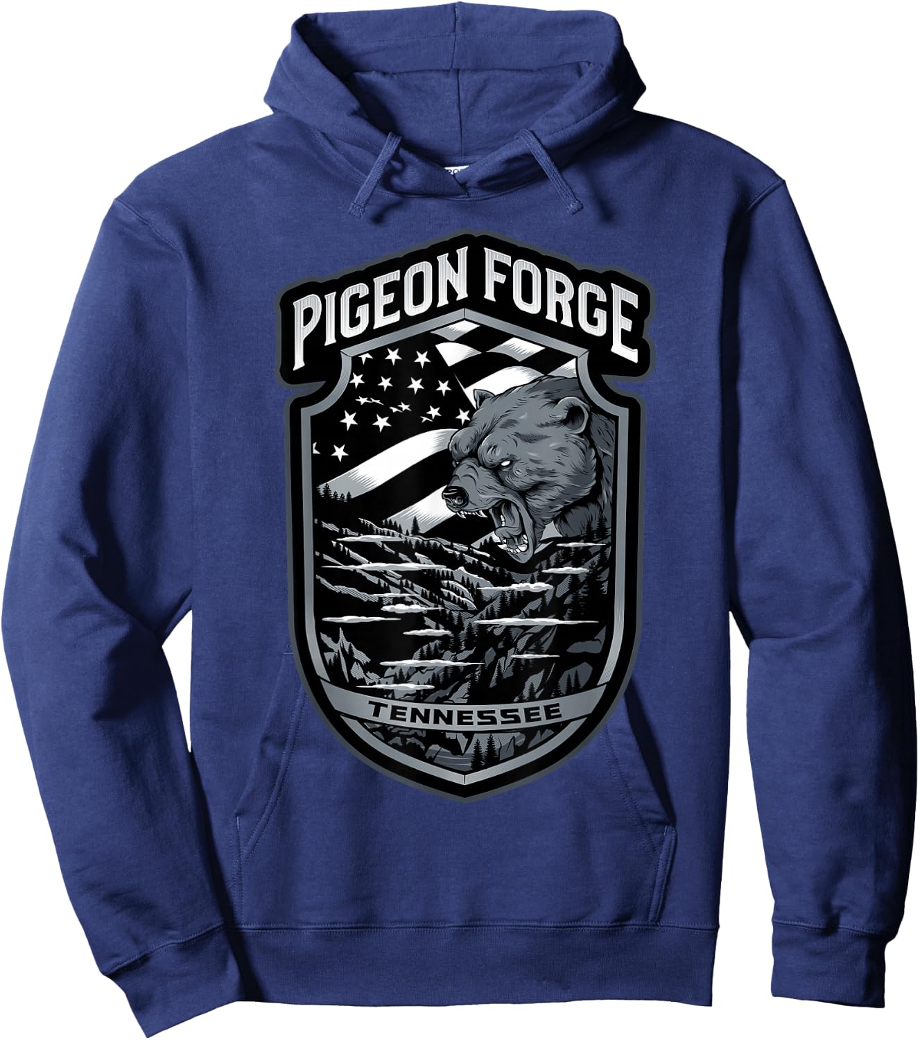 Family Vacation Pigeon Forge Tennessee Souvenirs Gifts TN Hoodie - Hoodie | Navy