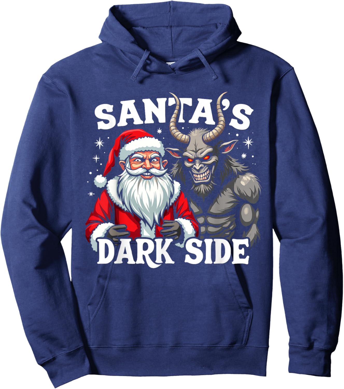 Krampusnacht Christmas Monster Krampus Lover Festive Horror Hoodie - Hoodie | Navy